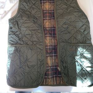 barbour quilted zip in liner